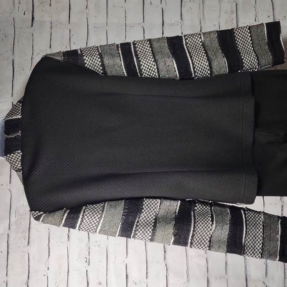 Joseph Ribkoff Multi Textured Wool Blend Jacket - Picture 6 of 11